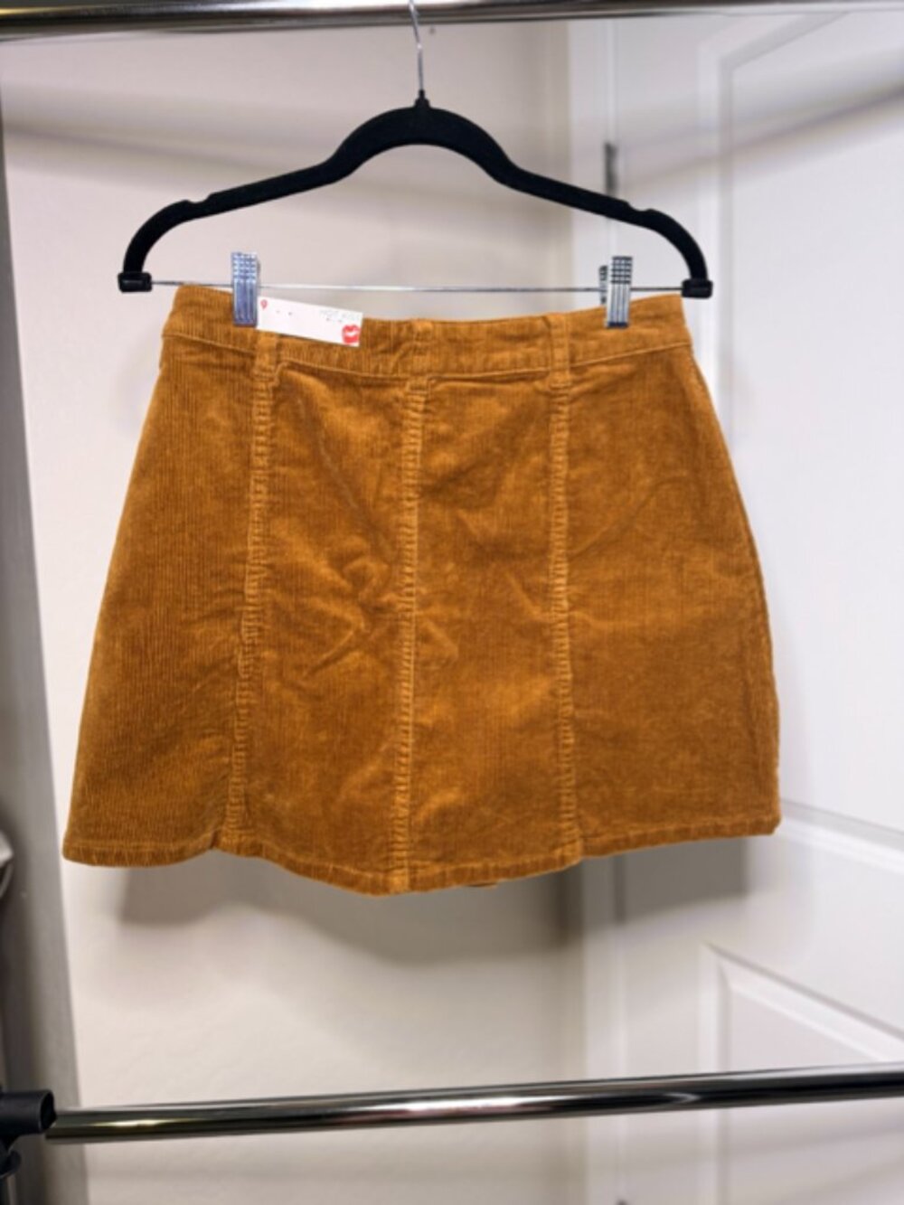 Hot Kiss Corduroy Mini Skirt, Size 9 NWT - Picture 7 of 10